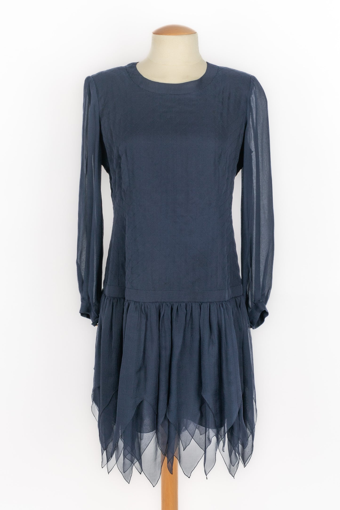 Ensemble en soie Chanel Haute Couture 