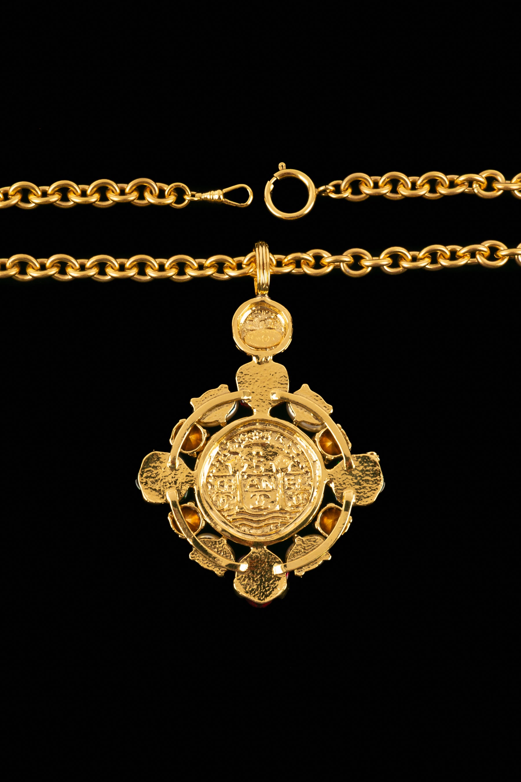 Collier pendentif Chanel 1993