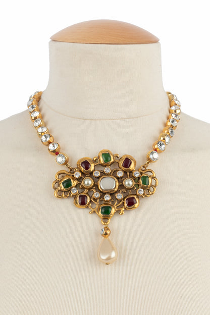 Collier byzantin Chanel 1985's