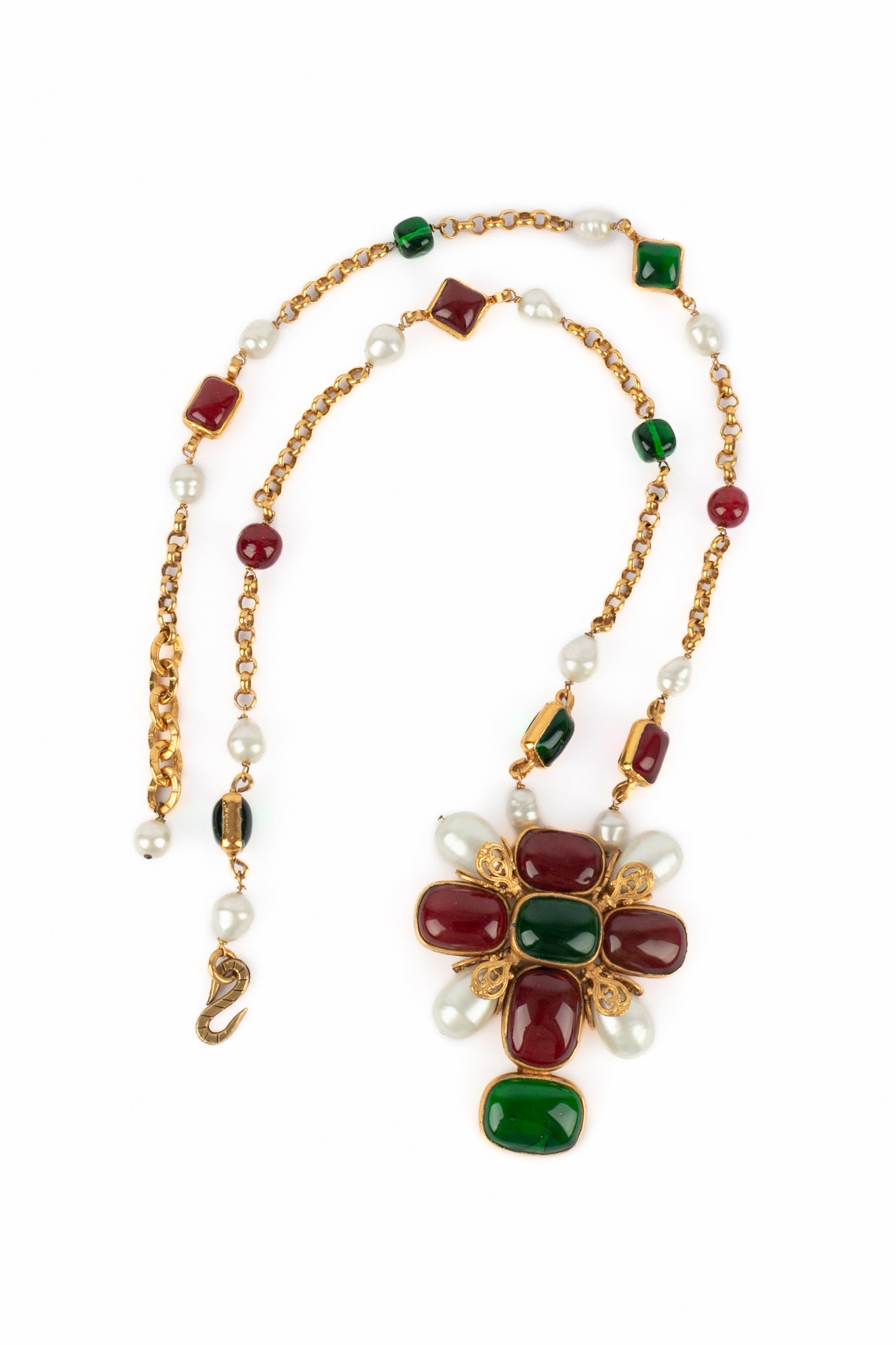 Collier croix Chanel 1994