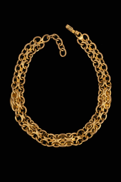 Parure Chanel X atelier Denez circa 1975