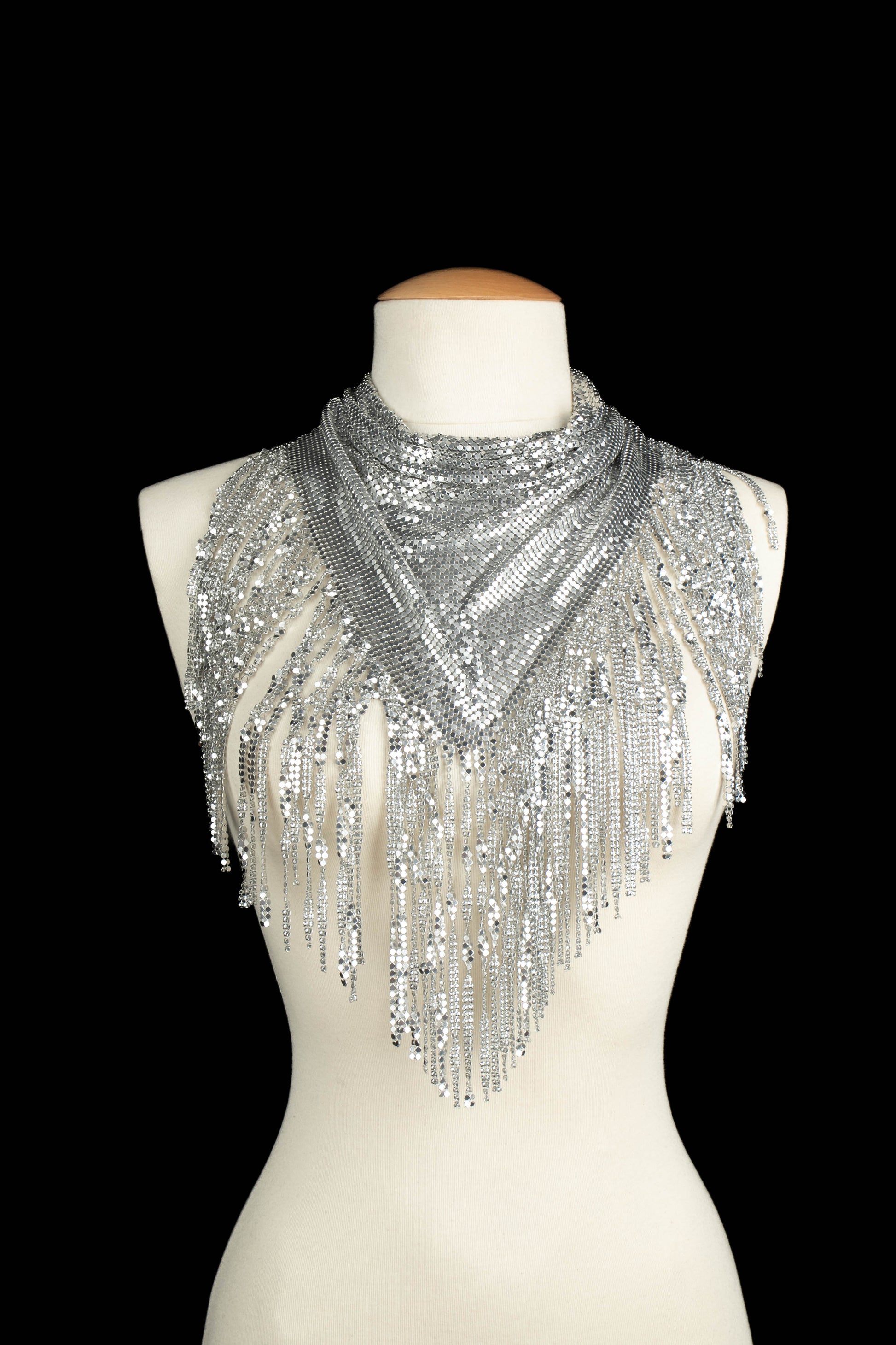 Echarpe cotte de maille Paco Rabanne 2024