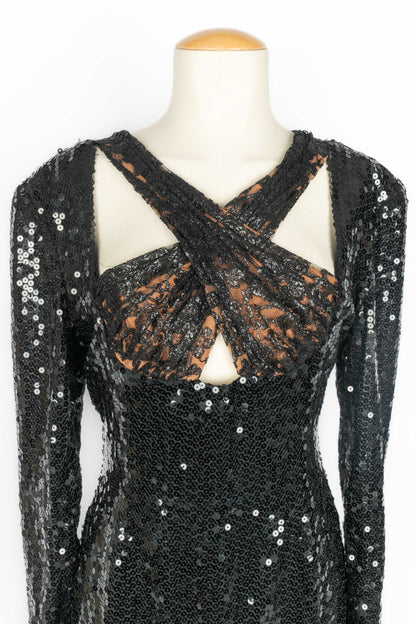 Robe à paillettes Loris Azzaro