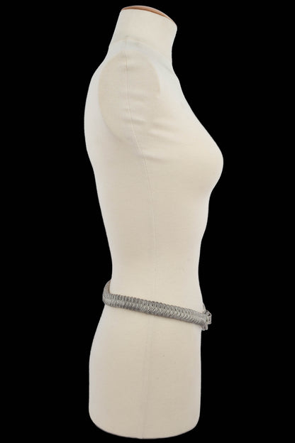 Ceinture argenté Yves Saint Laurent