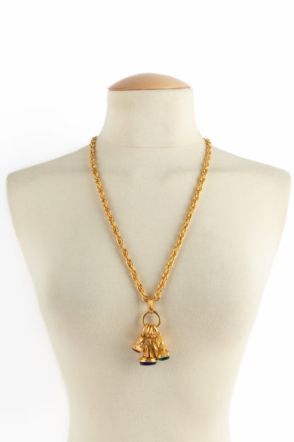 Collier "sceau" Chanel 1993