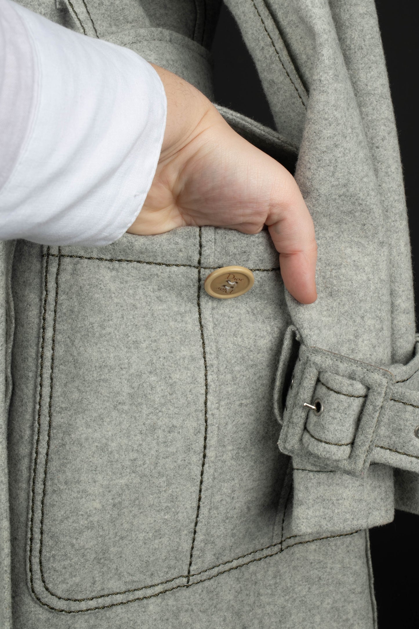 Manteau en laine Dior 2006