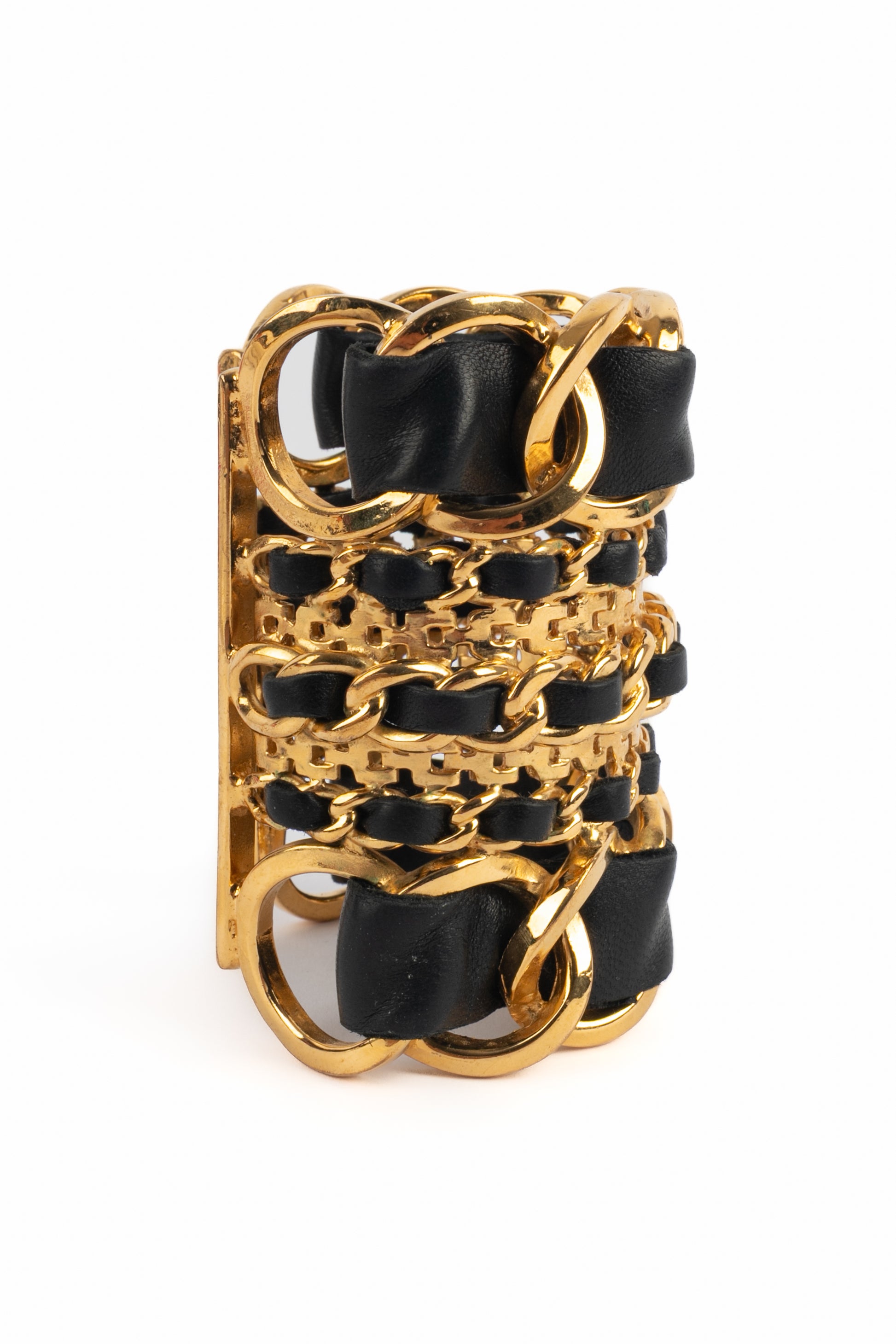 Bracelet manchette Chanel Hiver 1991