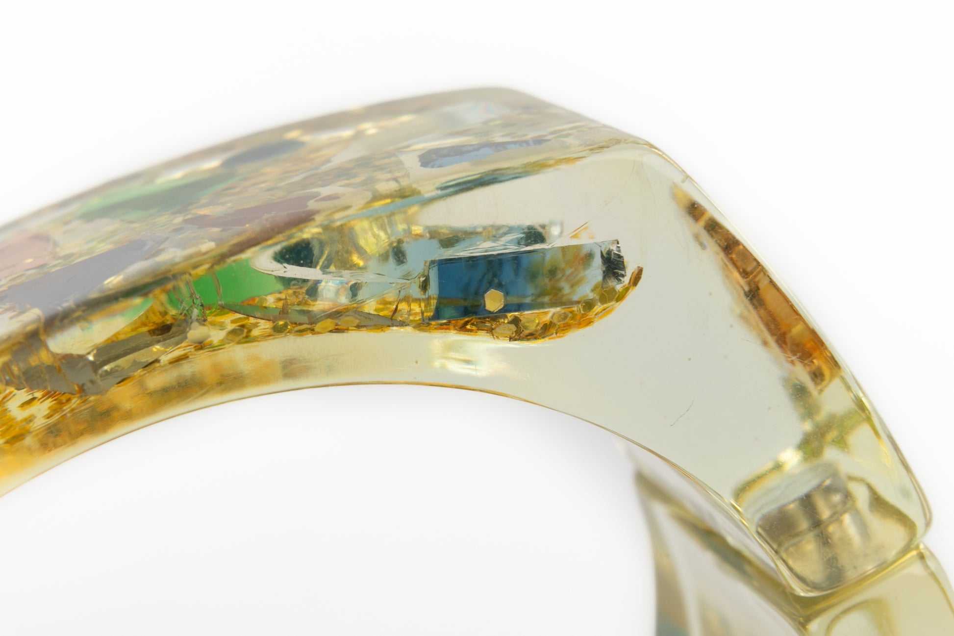 Bracelet en lucite Chanel Printemps 2003