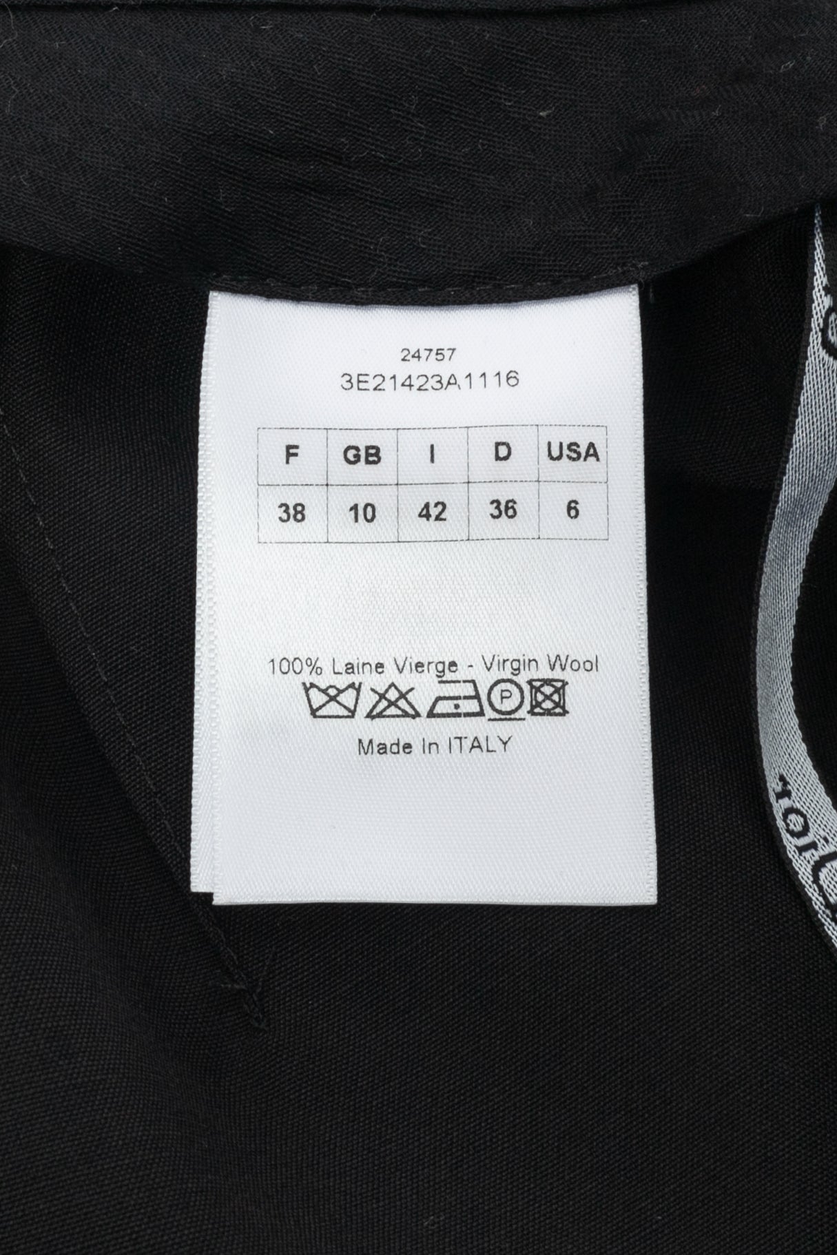 Pantalon en laine Dior 