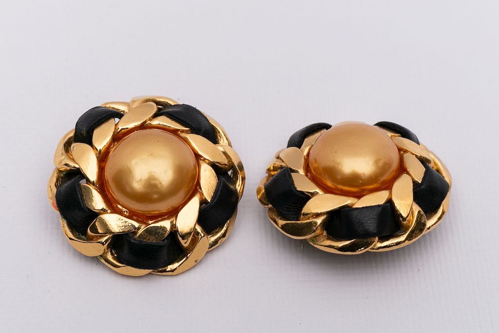 Boucles d'oreilles Chanel 1990s