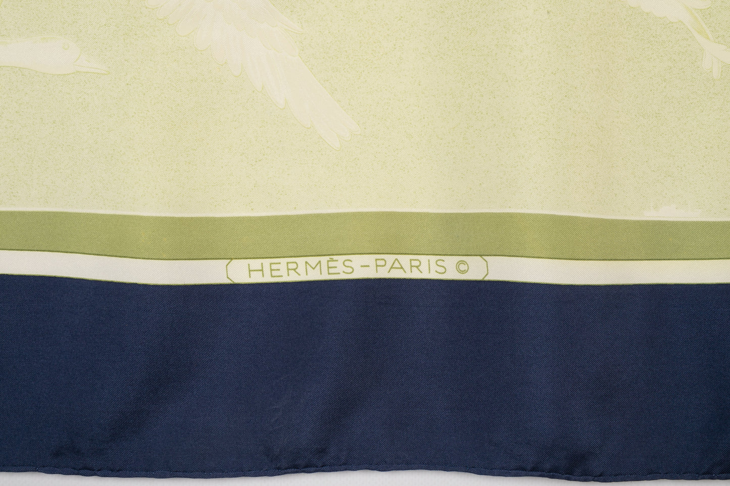 Foulard "Oiseaux migrateurs" Hermès