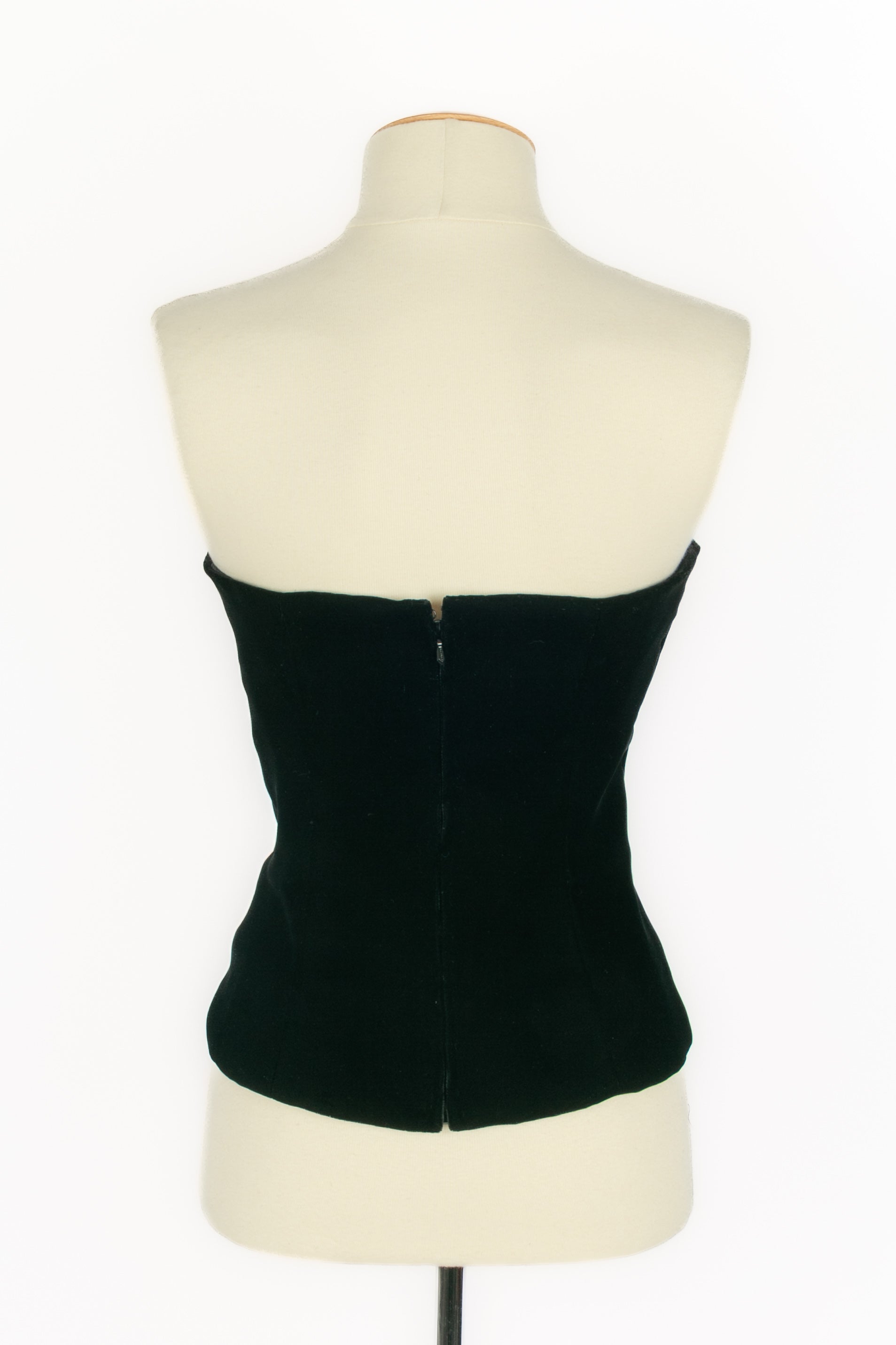 Haut bustier Nina Ricci Haute Couture
