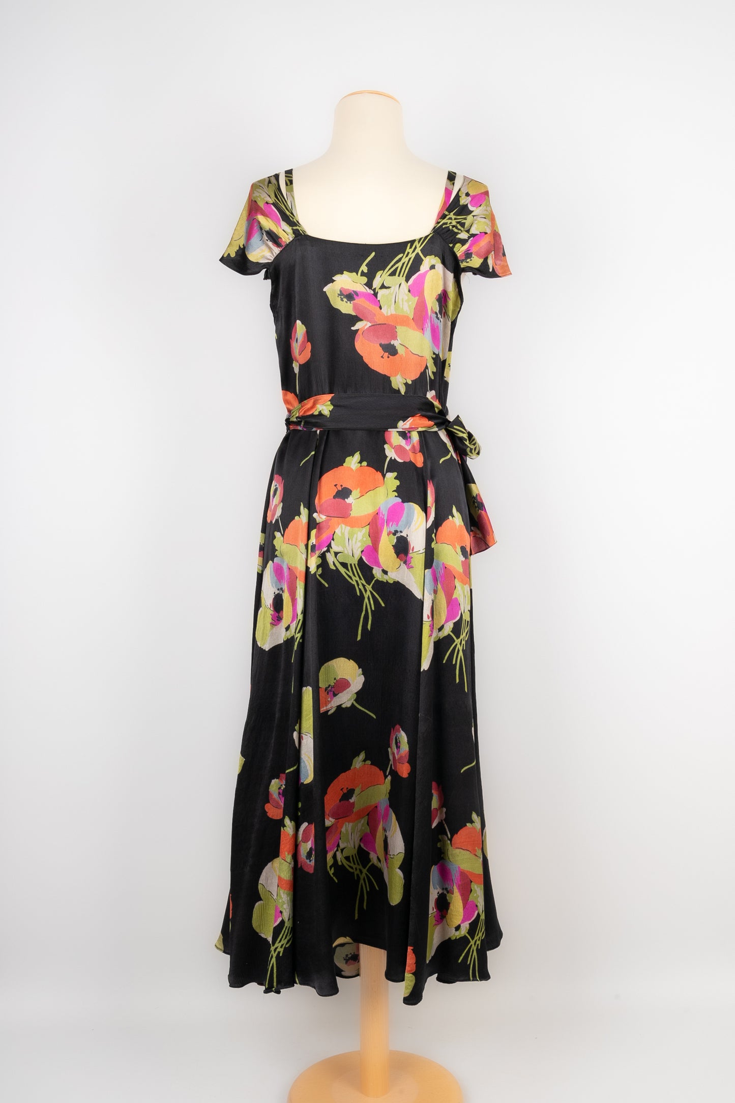 Robe fleurie 1940's