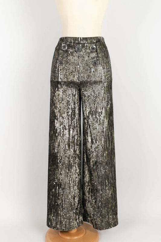 Pantalon à paillettes Jean-Paul Gaultier Eté 2008