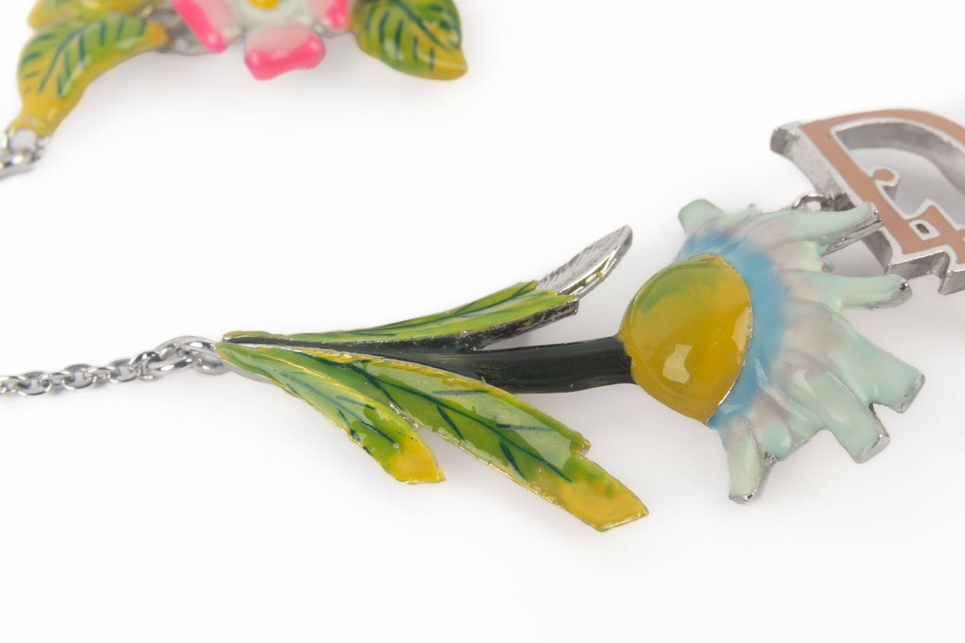 Collier émaillé Dior 2000's