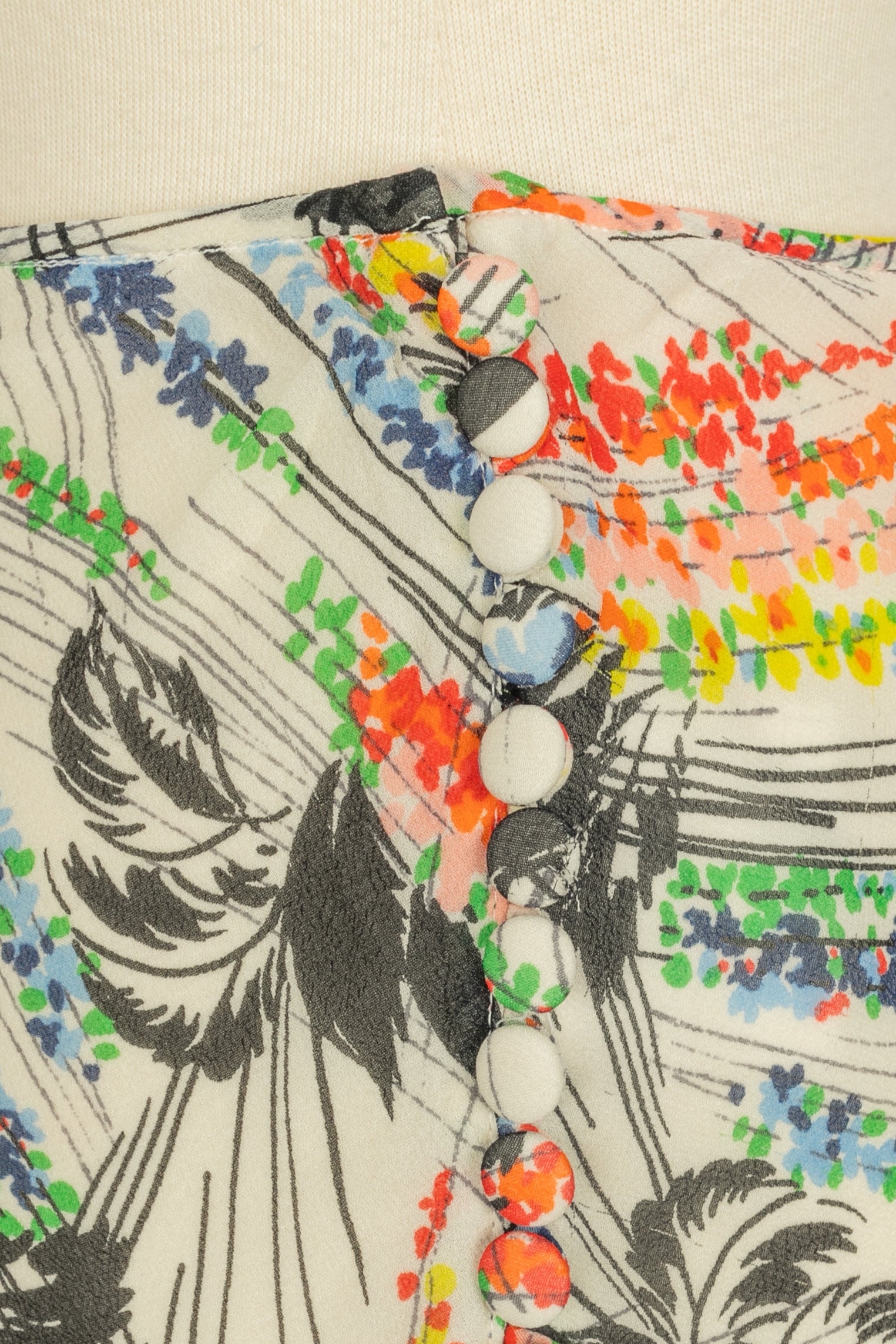 Jupe "Indian" John Galliano été 2003