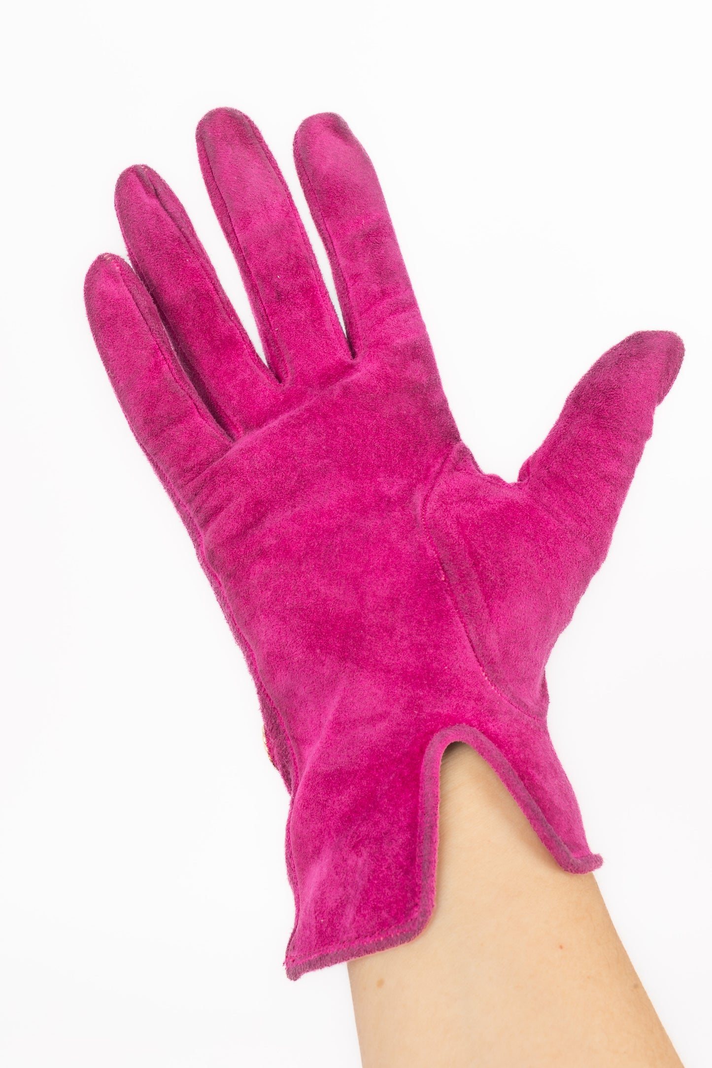 Gants roses Christian Lacroix