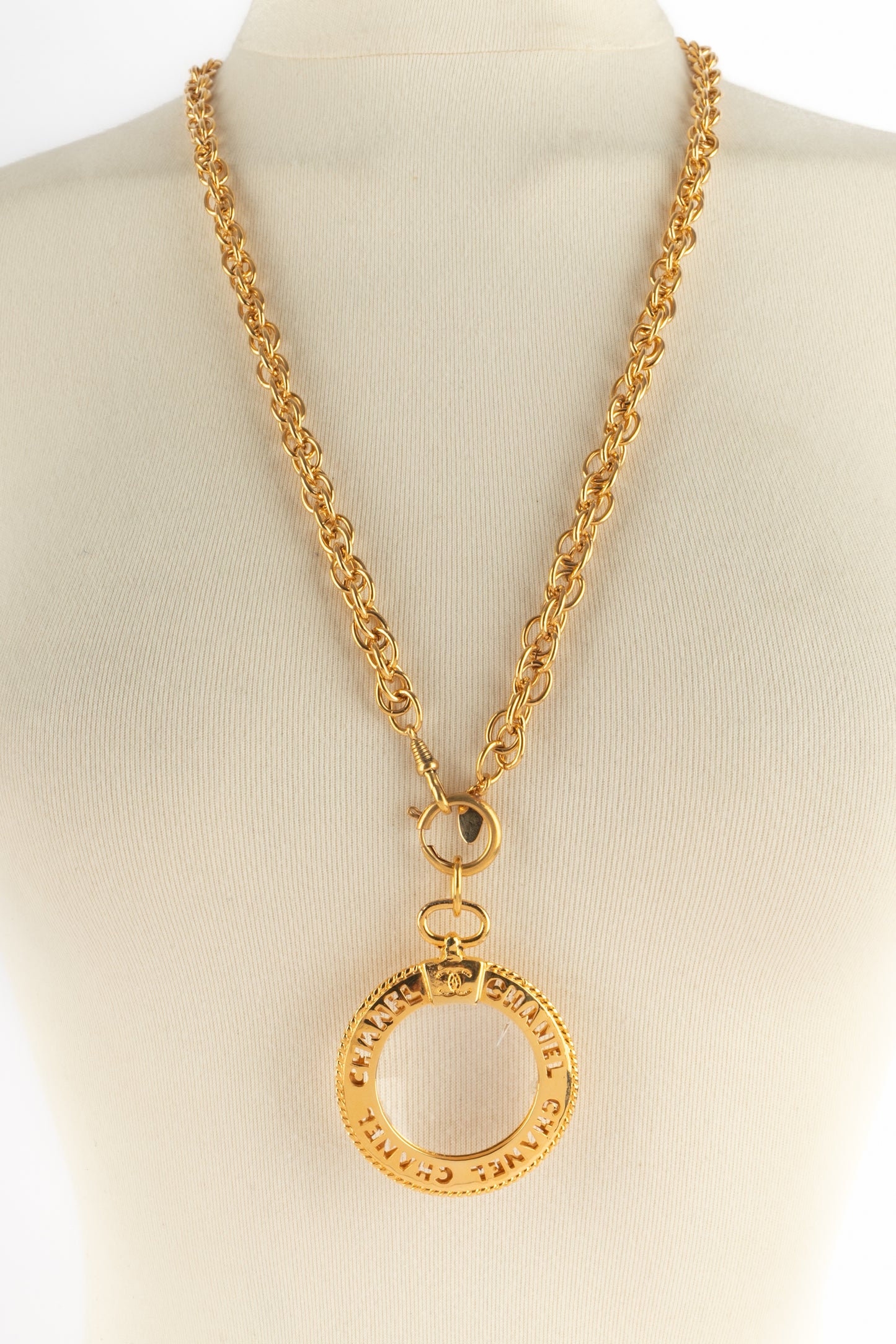 Collier loupe Chanel 1980's