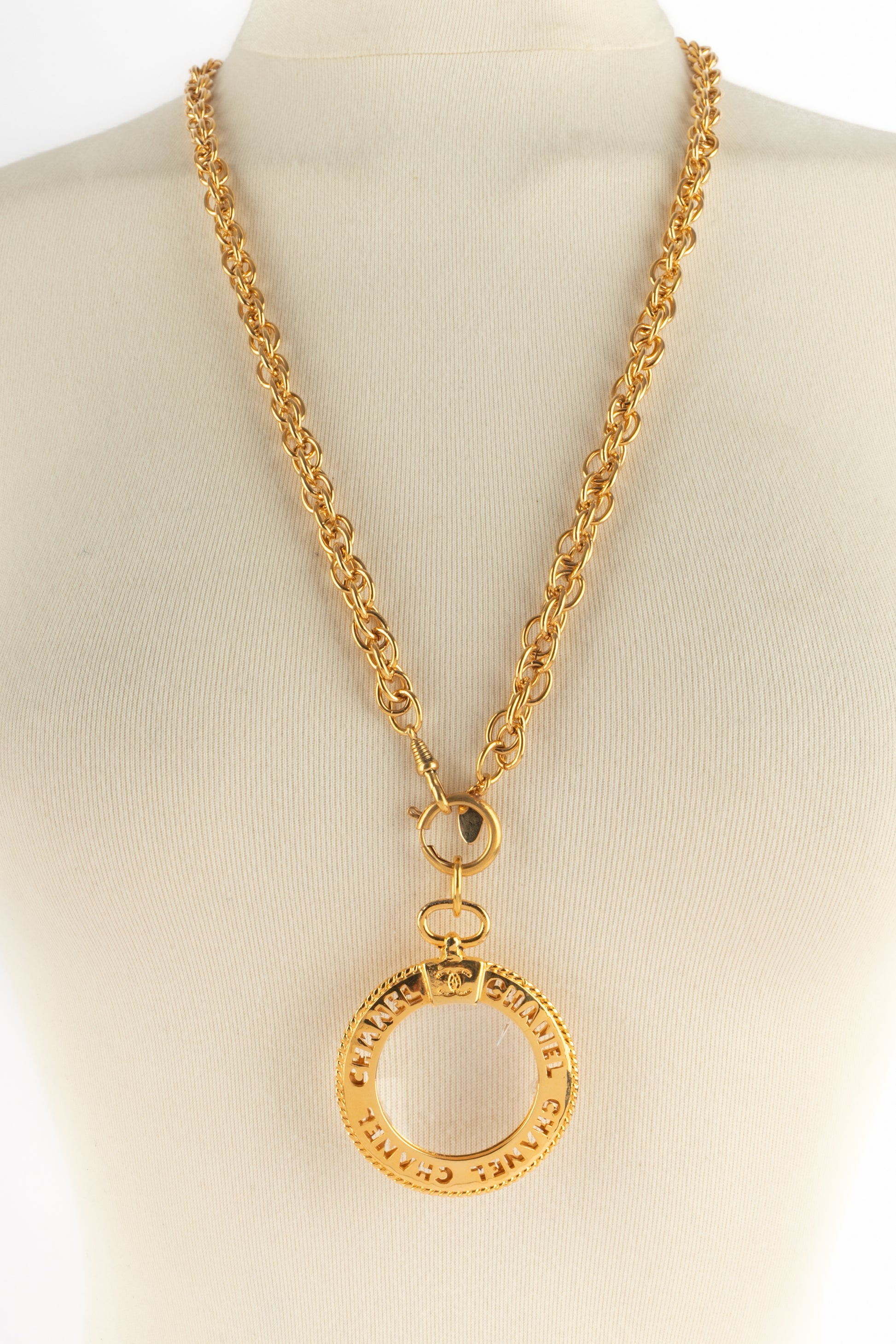 Collier loupe Chanel 1980's