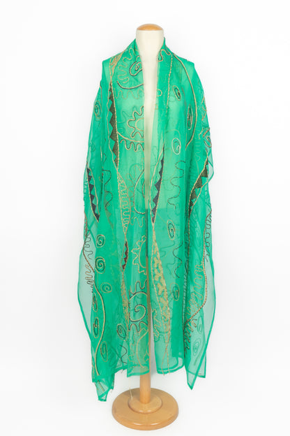 Etole en organza Louis Feraud Haute Couture (Attribuée à)