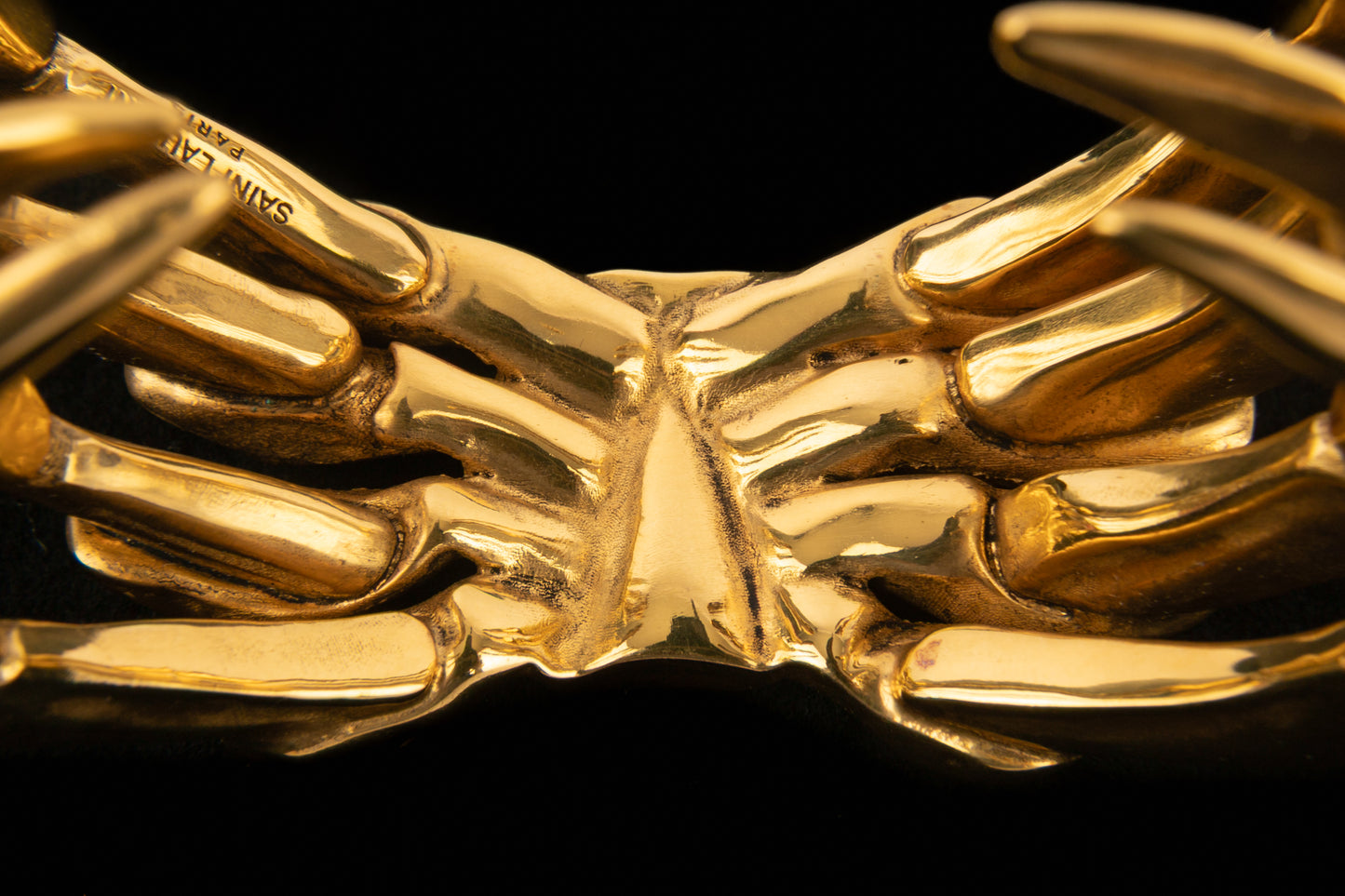 Bracelet manchette "Crabe" Saint Laurent