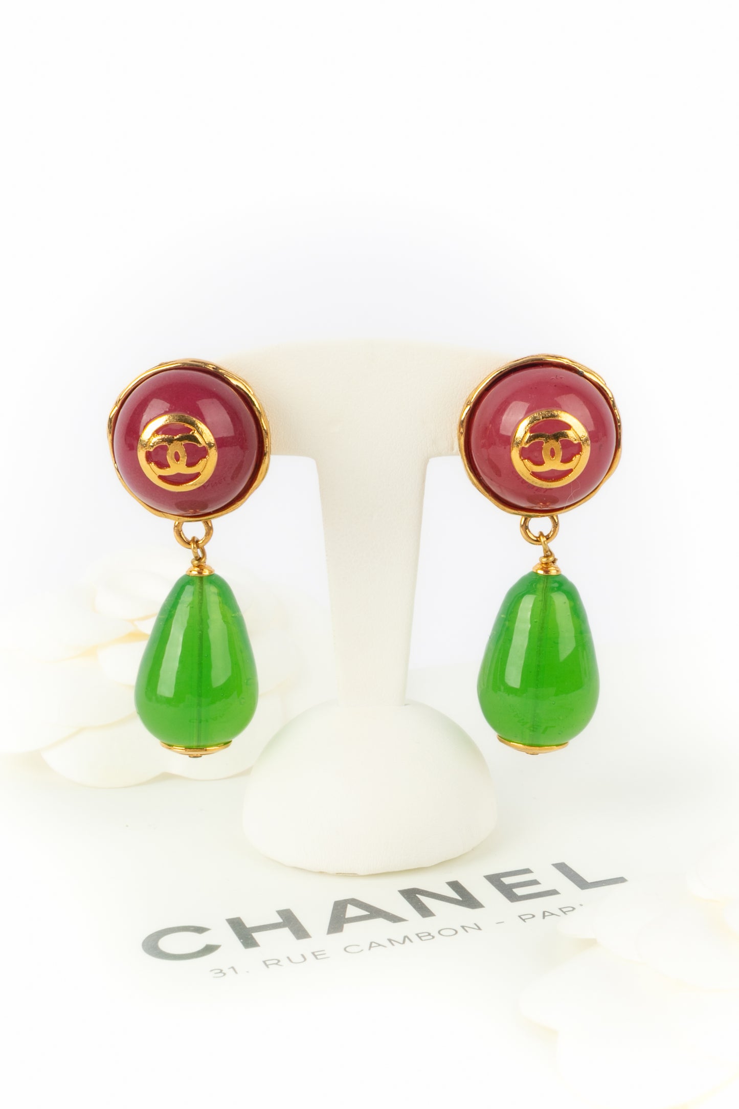 Boucles d'oreilles Chanel 1992's