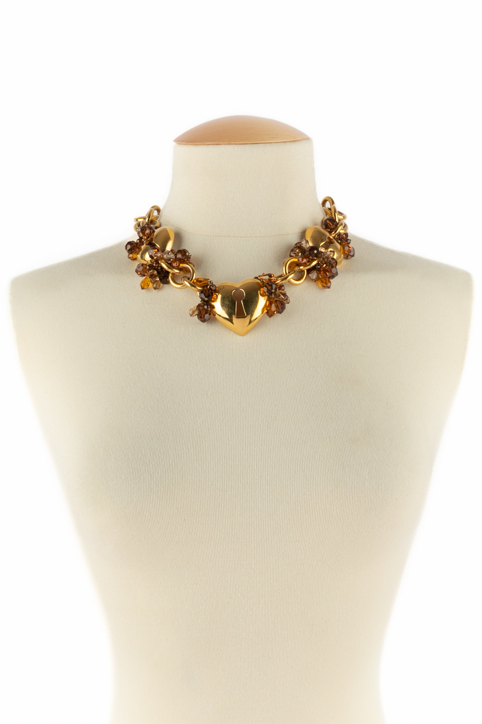 Collier "coeurs" Christian Dior