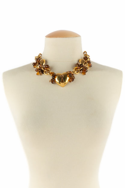Collier "coeurs" Christian Dior