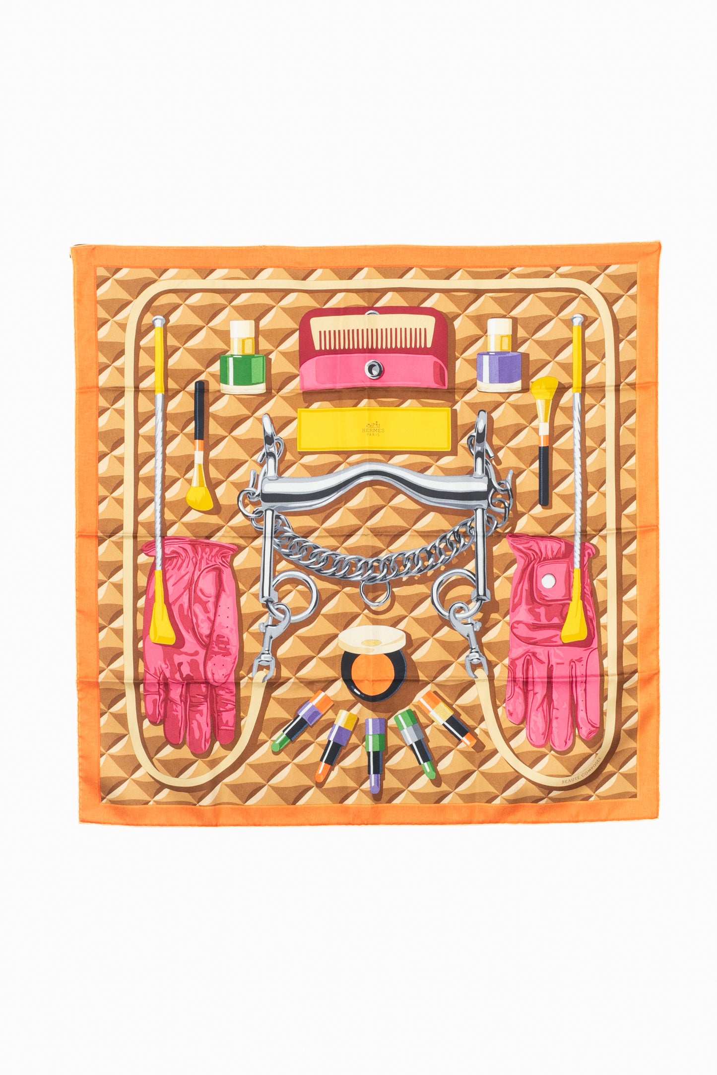 Foulard / carré "Beauté Composée" Hermès