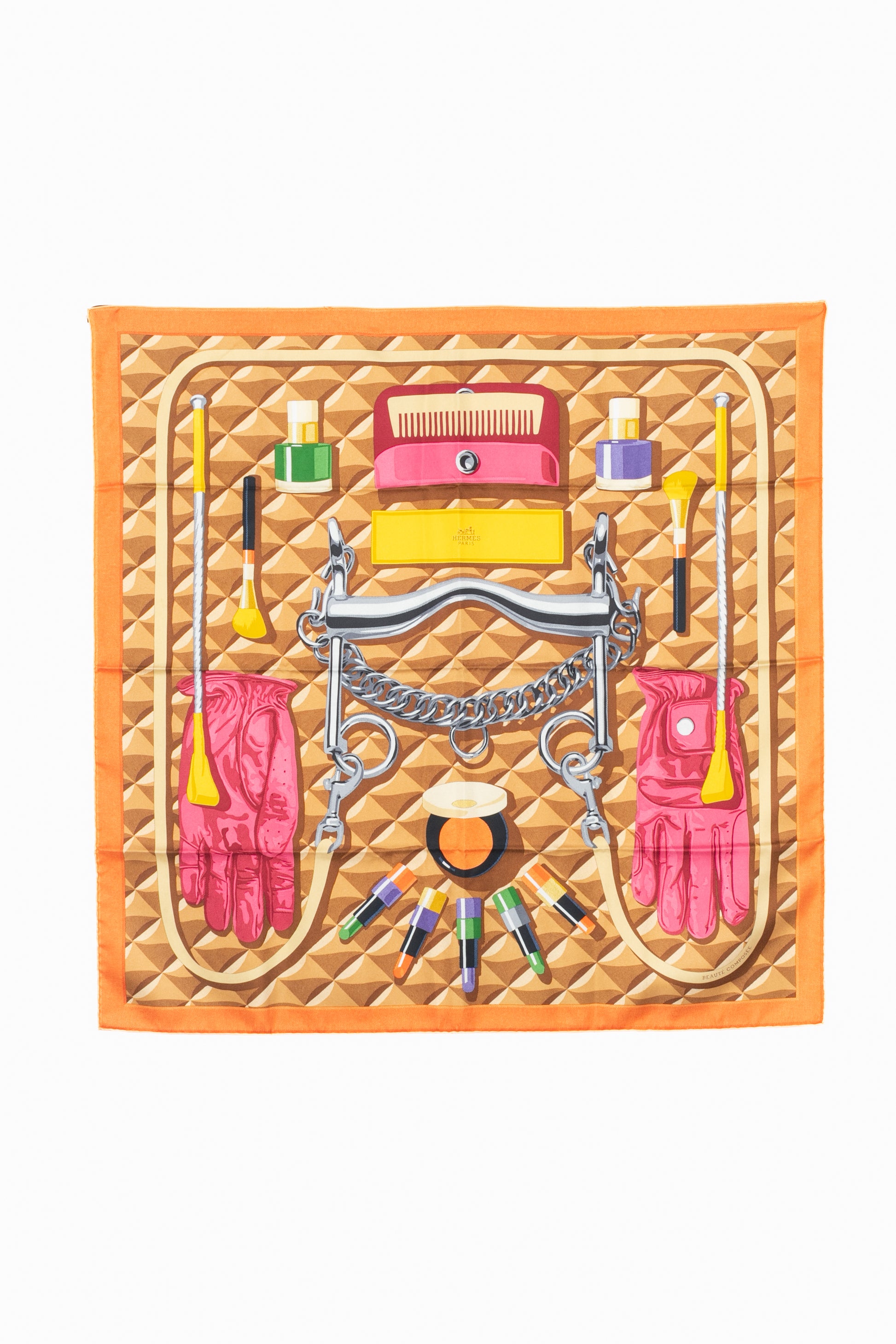 Foulard / carré "Beauté Composée" Hermès