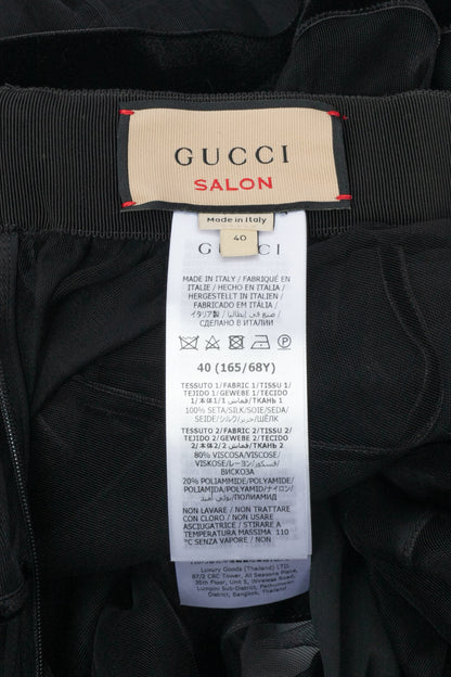 Jupe en velours Gucci