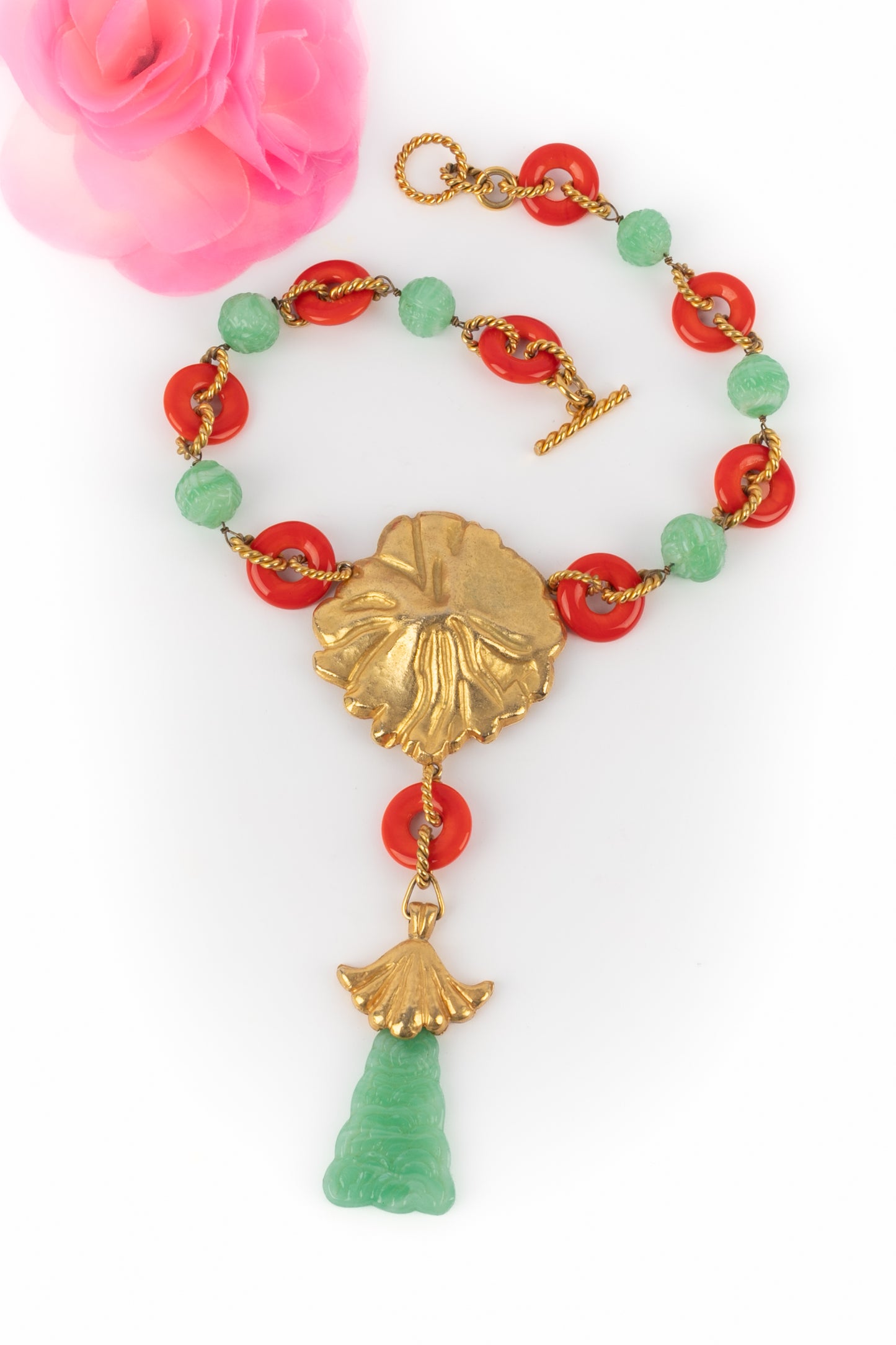 Collier Yves Saint Laurent circa 1996