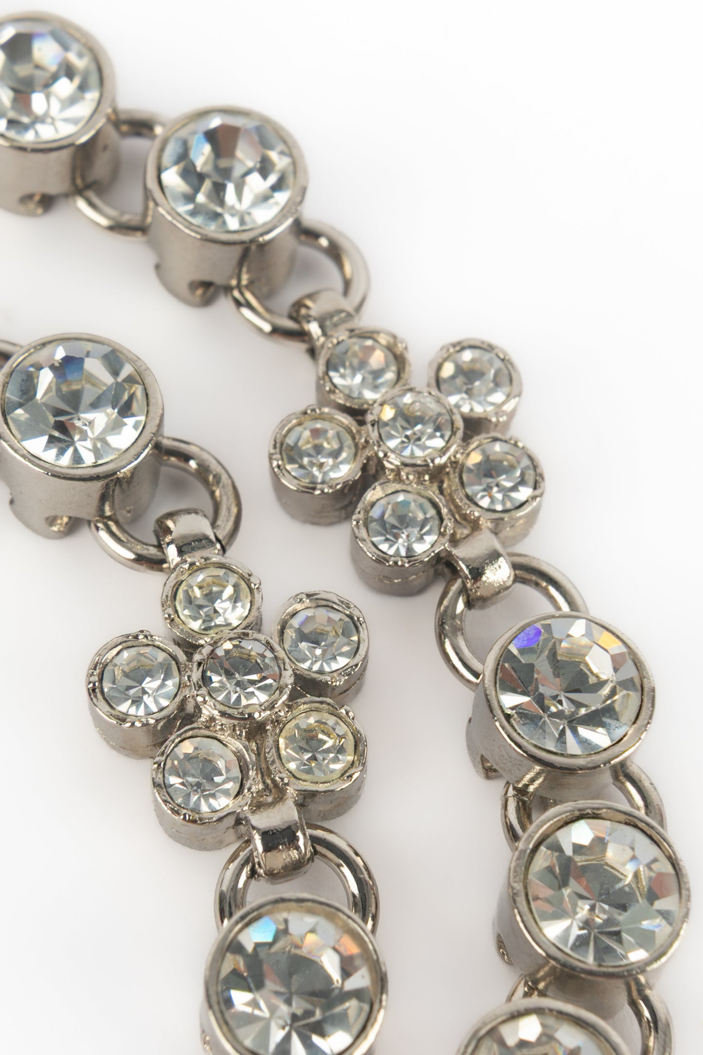 Ceinture argentée Dior 