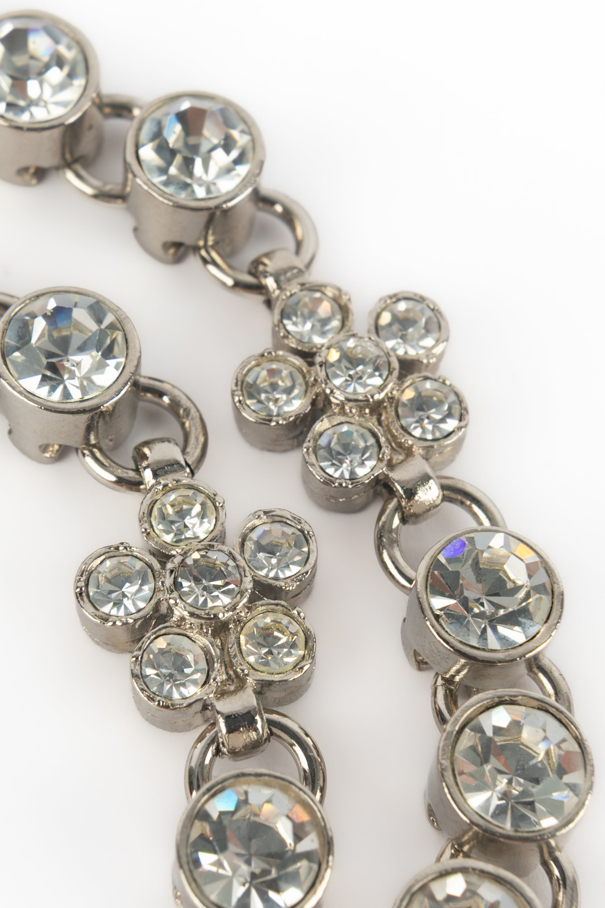 Ceinture argentée Dior 