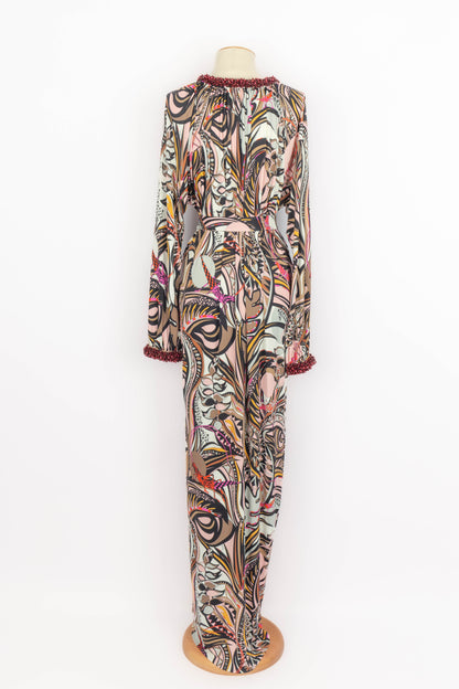 Robe en soie Pucci