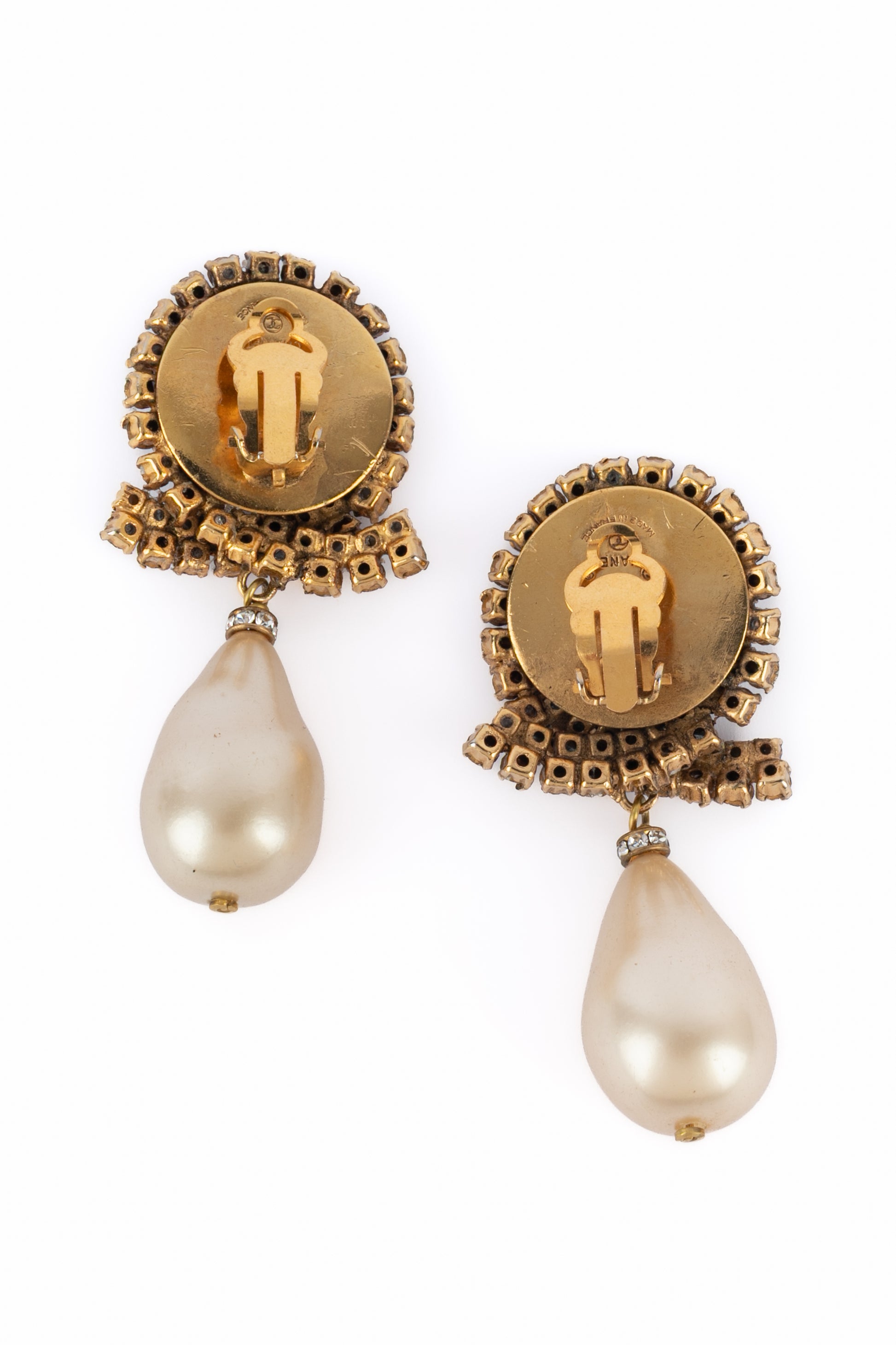Boucles d'oreilles Chanel 1980's