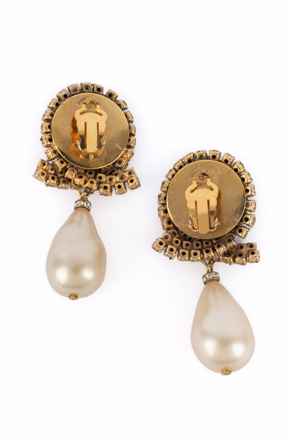 Boucles d'oreilles Chanel 1980's