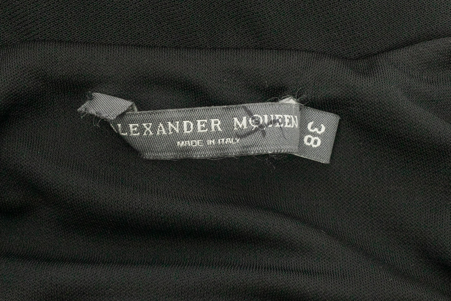 Robe dos nu Alexander McQueen