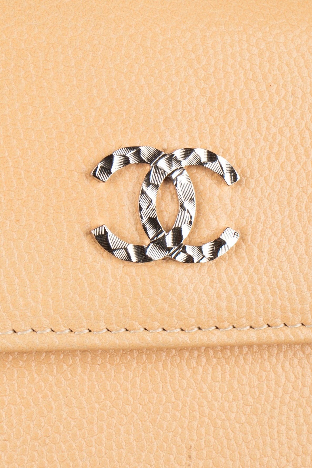 Portefeuille en cuir Chanel