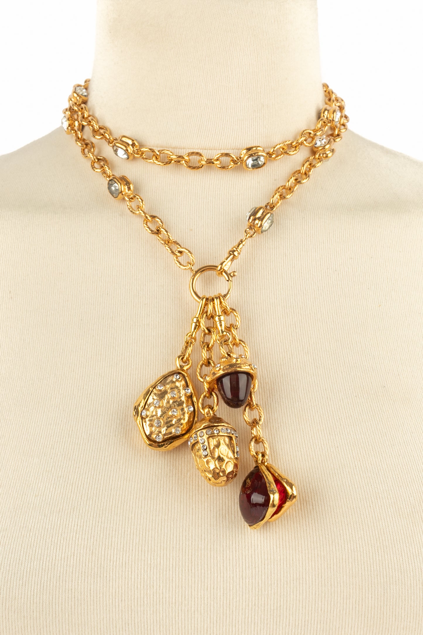 Collier byzantin Chanel
