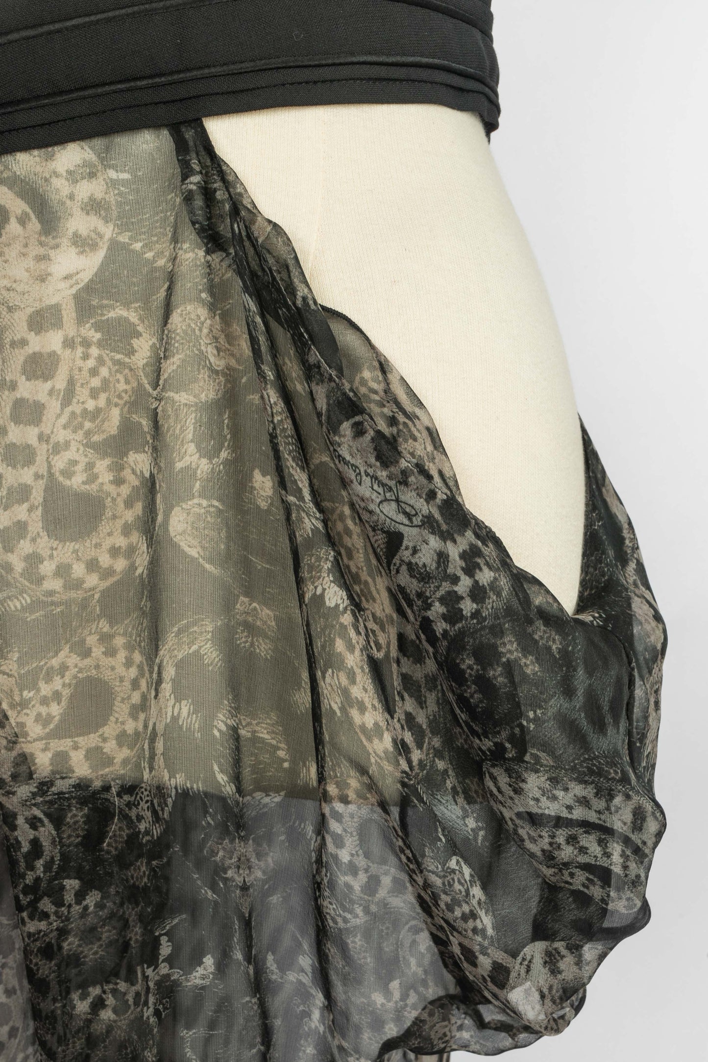 Pantalon en mousseline Roberto Cavalli