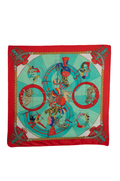 Foulard / carré Hermès "Circus"