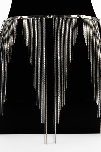 Ceinture argentée Christian Dior