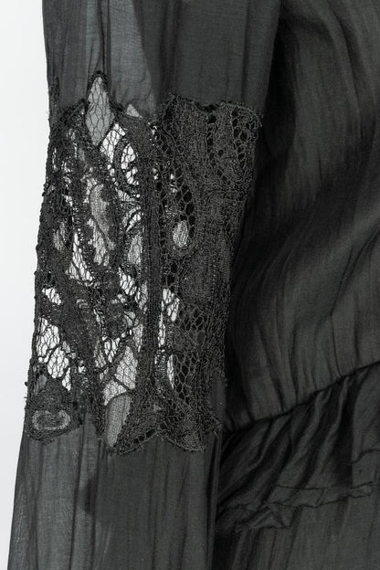 Longue robe en soie Emilio Pucci