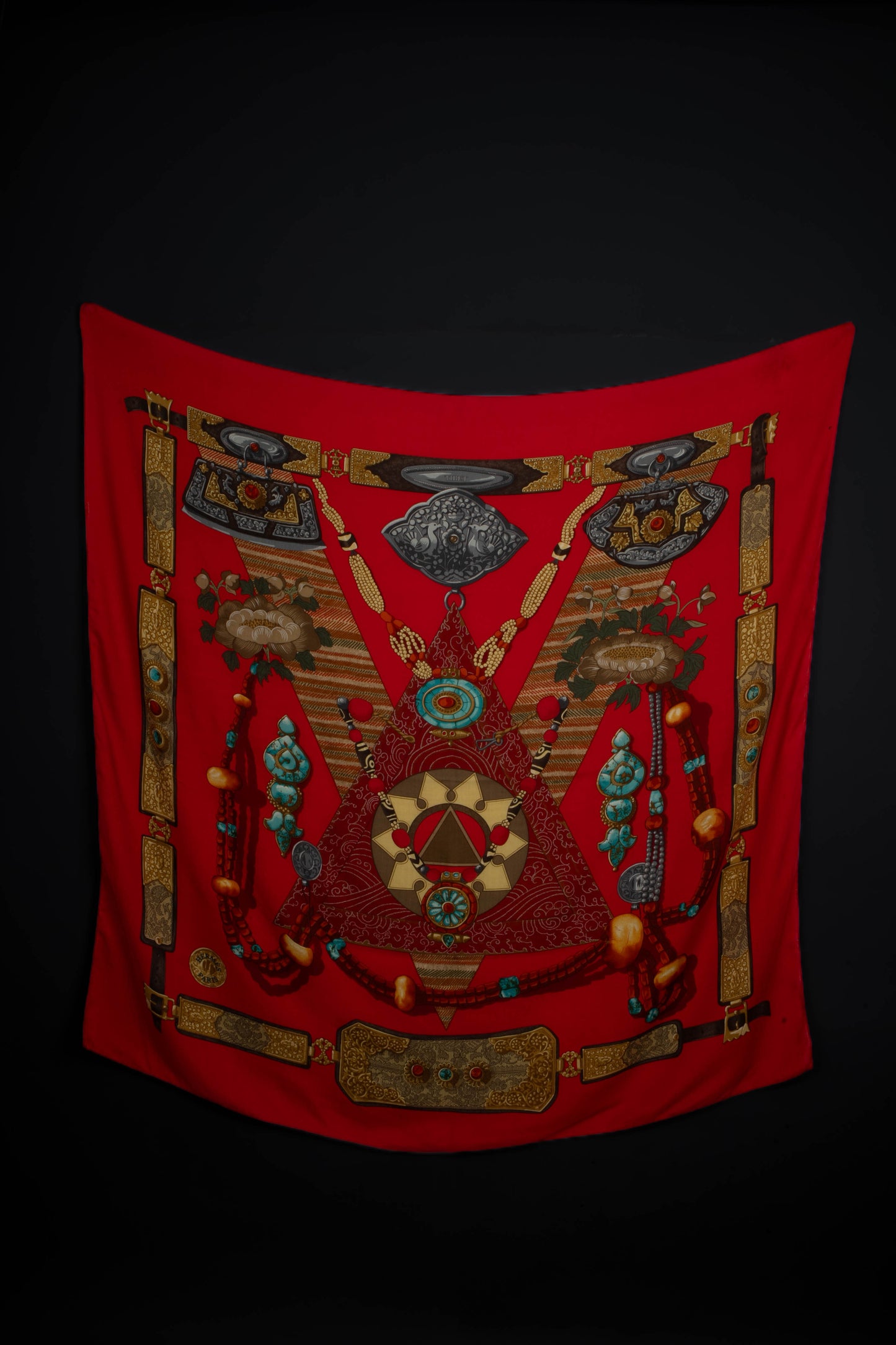 Châle / foulard "Tibet" Hermès