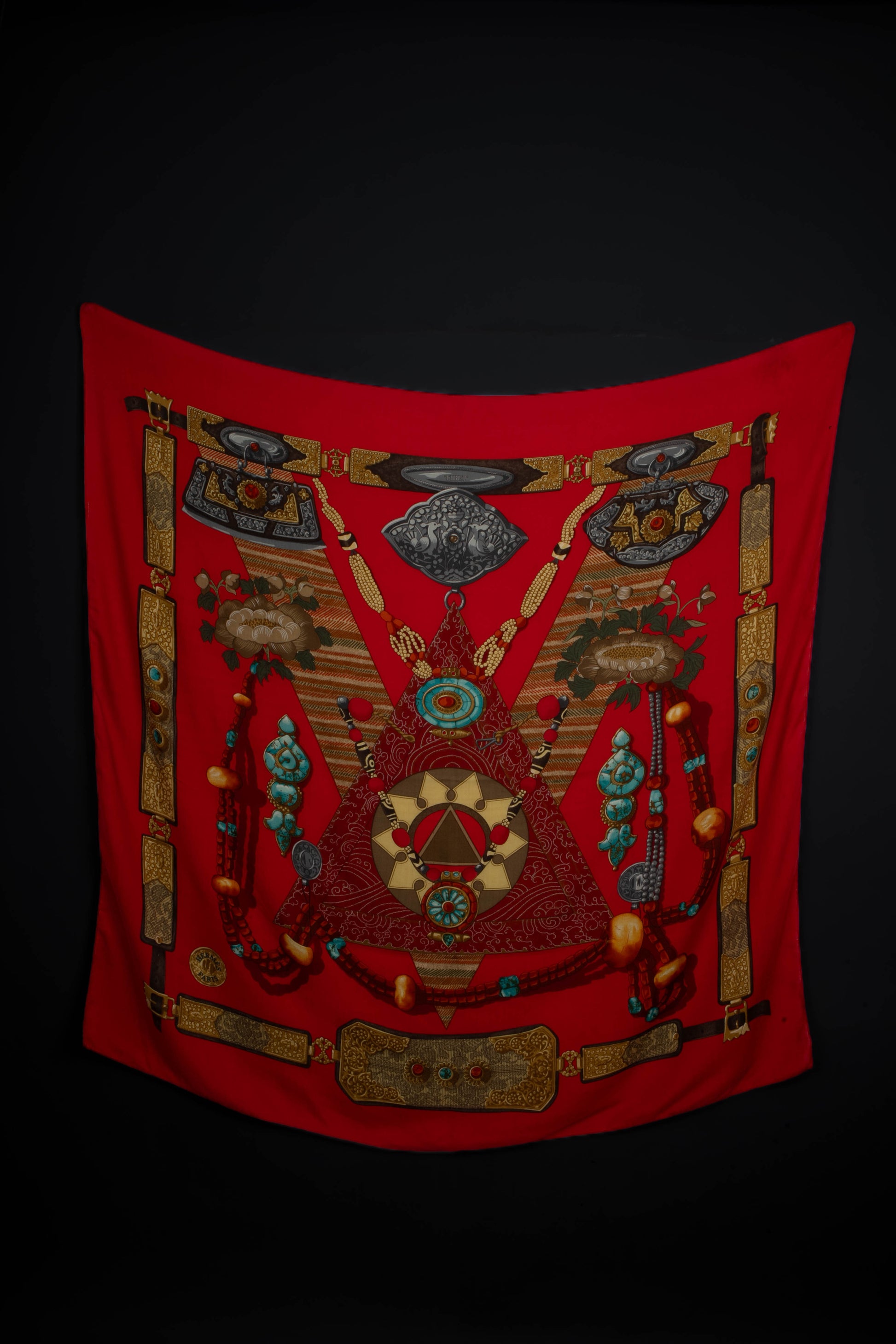 Châle / foulard "Tibet" Hermès