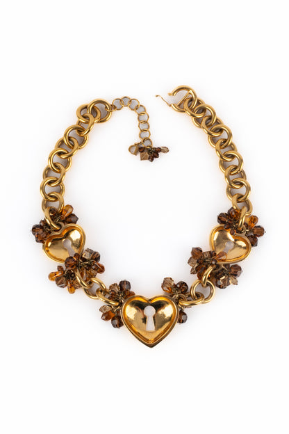 Collier "coeurs" Christian Dior