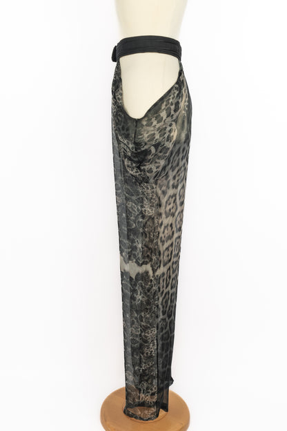 Pantalon en mousseline Roberto Cavalli