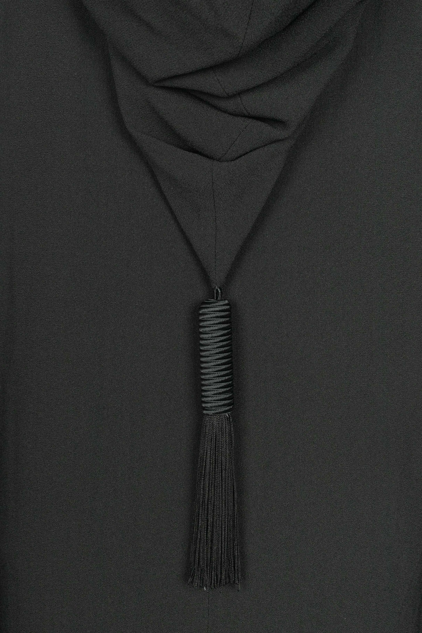 Longue robe à capuche Yves Saint Laurent