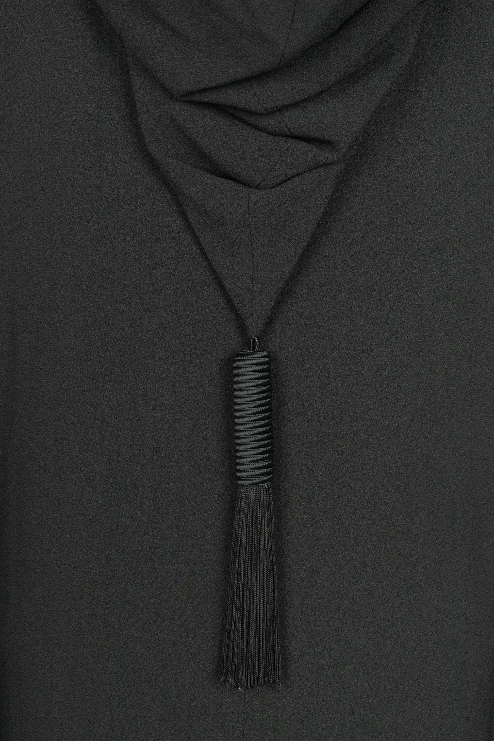 Longue robe à capuche Yves Saint Laurent